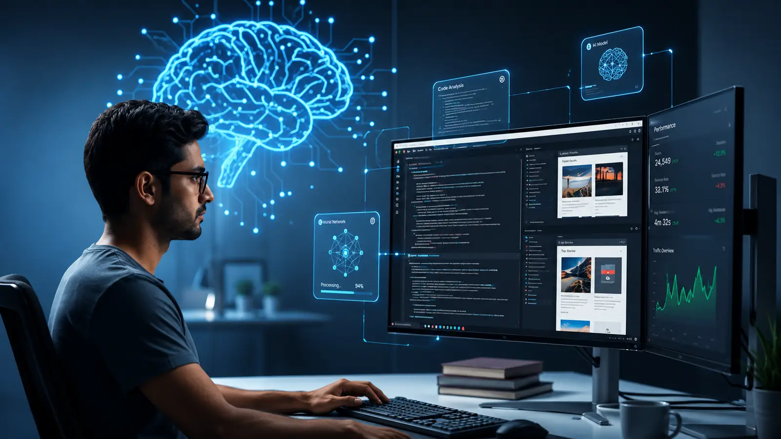 AI in Web Development: Staying Ahead in Tech