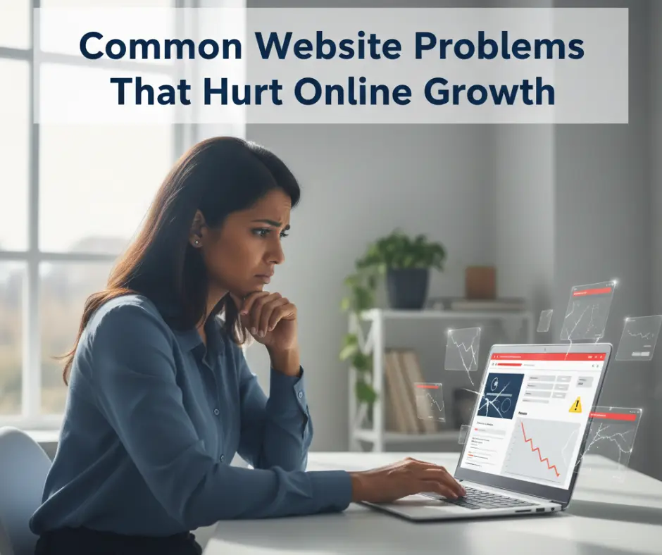 Common Website Problems That Hurt Online Growth